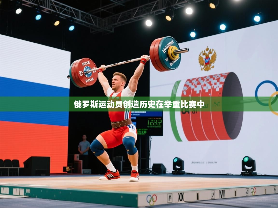 俄罗斯运动员创造历史在举重比赛中  第2张